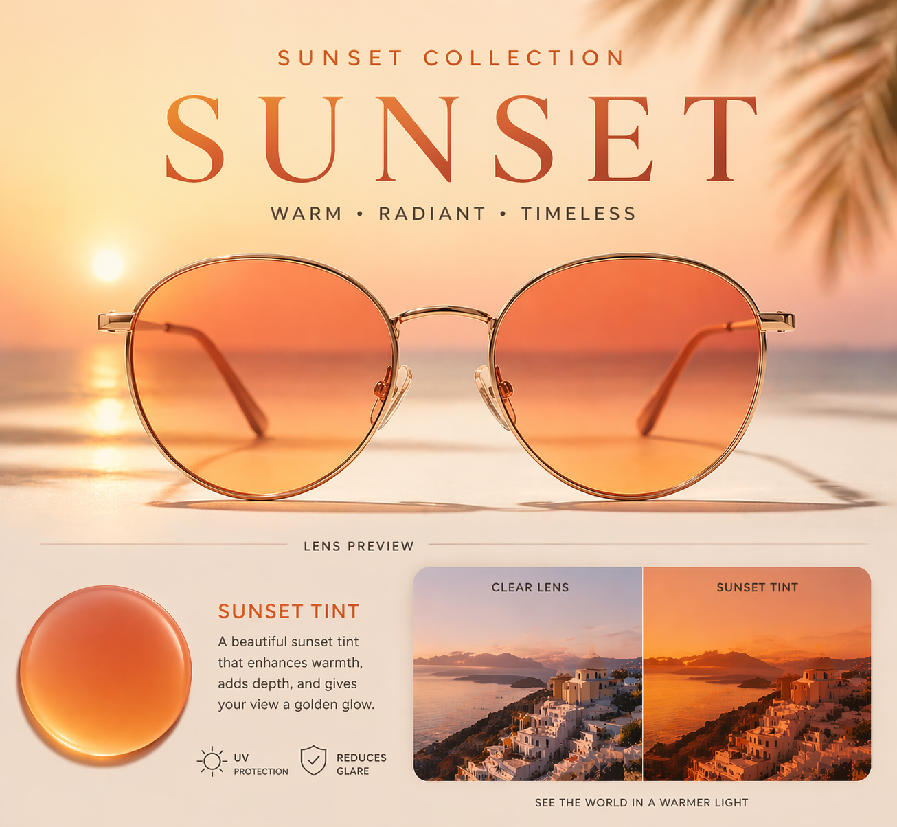 Sunset lens