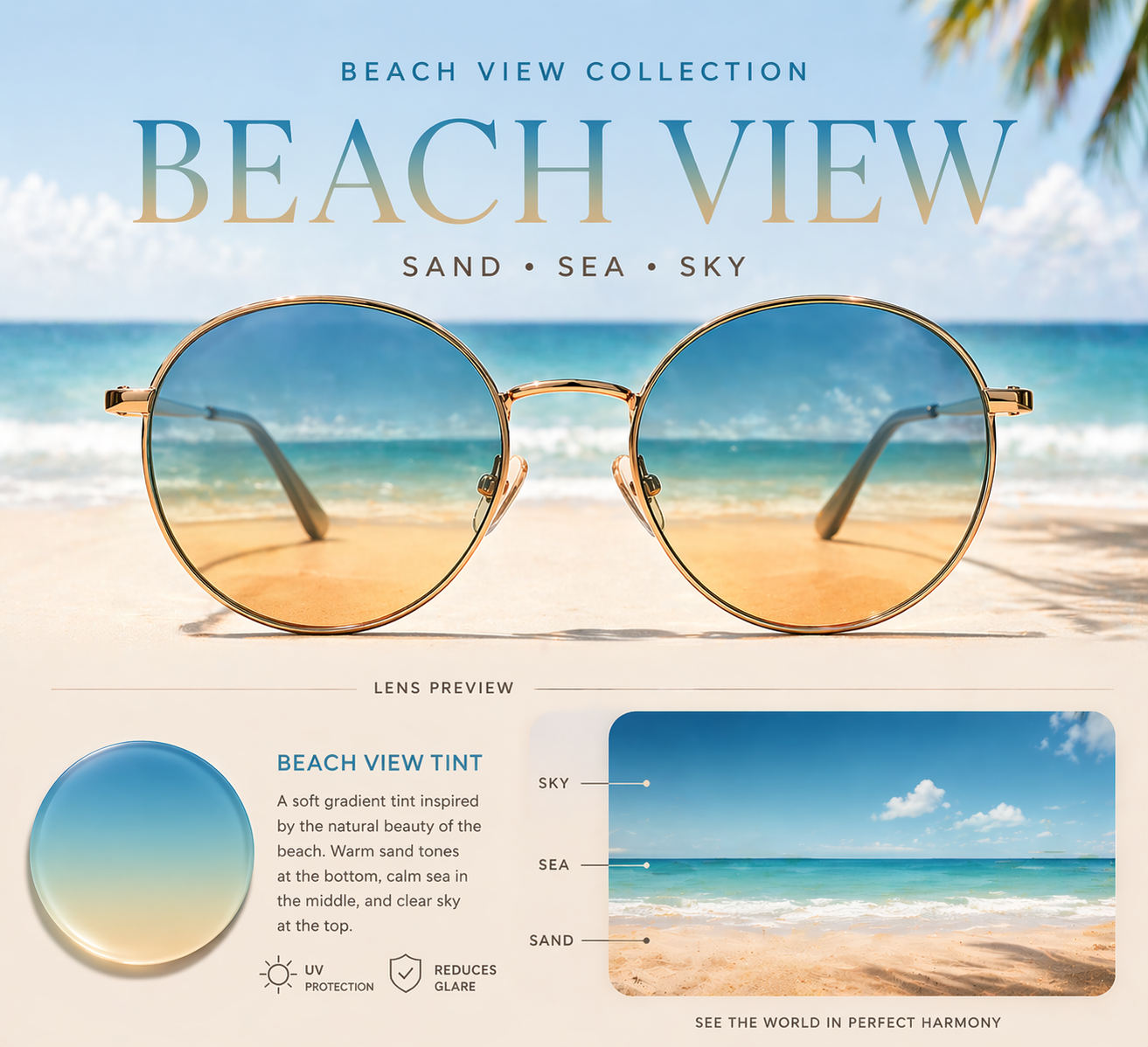 BEACH VIEW lens