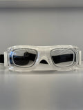 White sport goggles