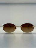 Oval frameless