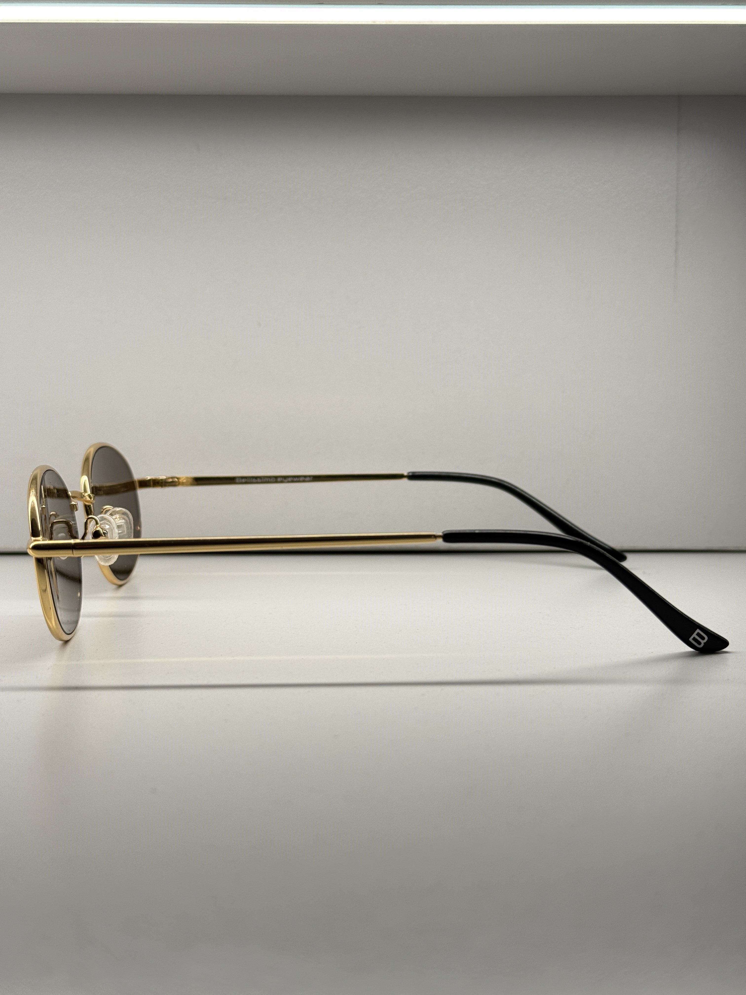 Oval Metal Sunglasses-WL2028