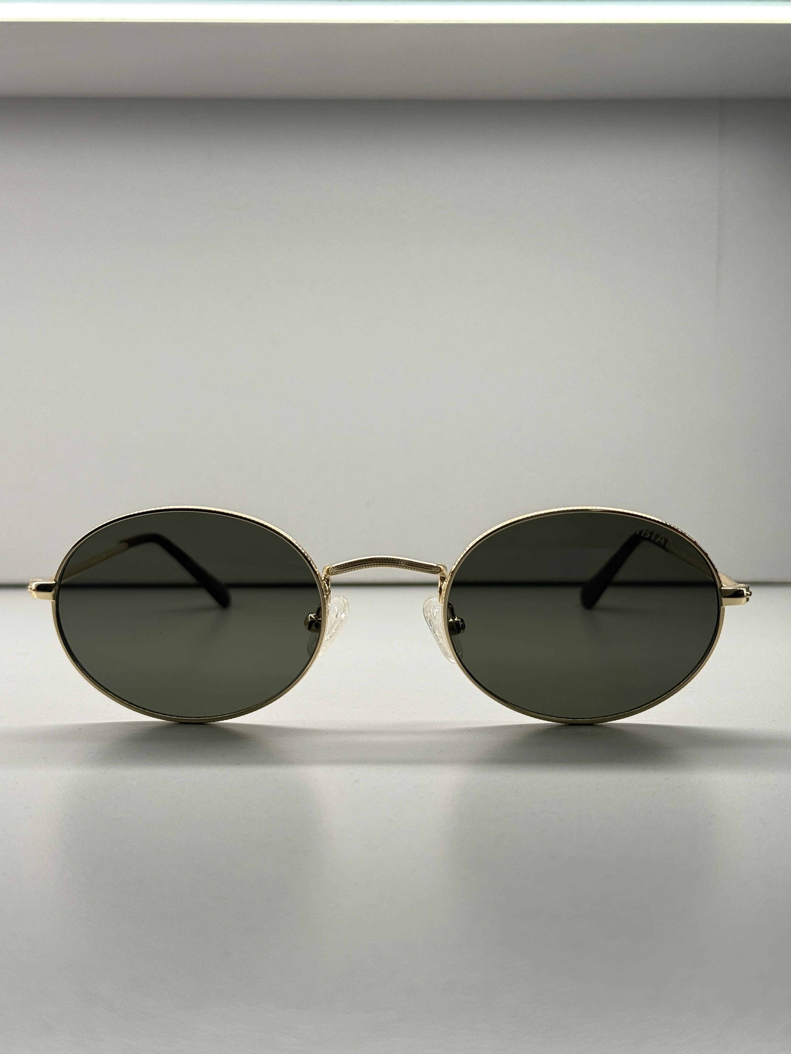 Green Oval Sunglasses-MS52476