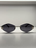 Frameless hexagon sunglasses- GLT9290