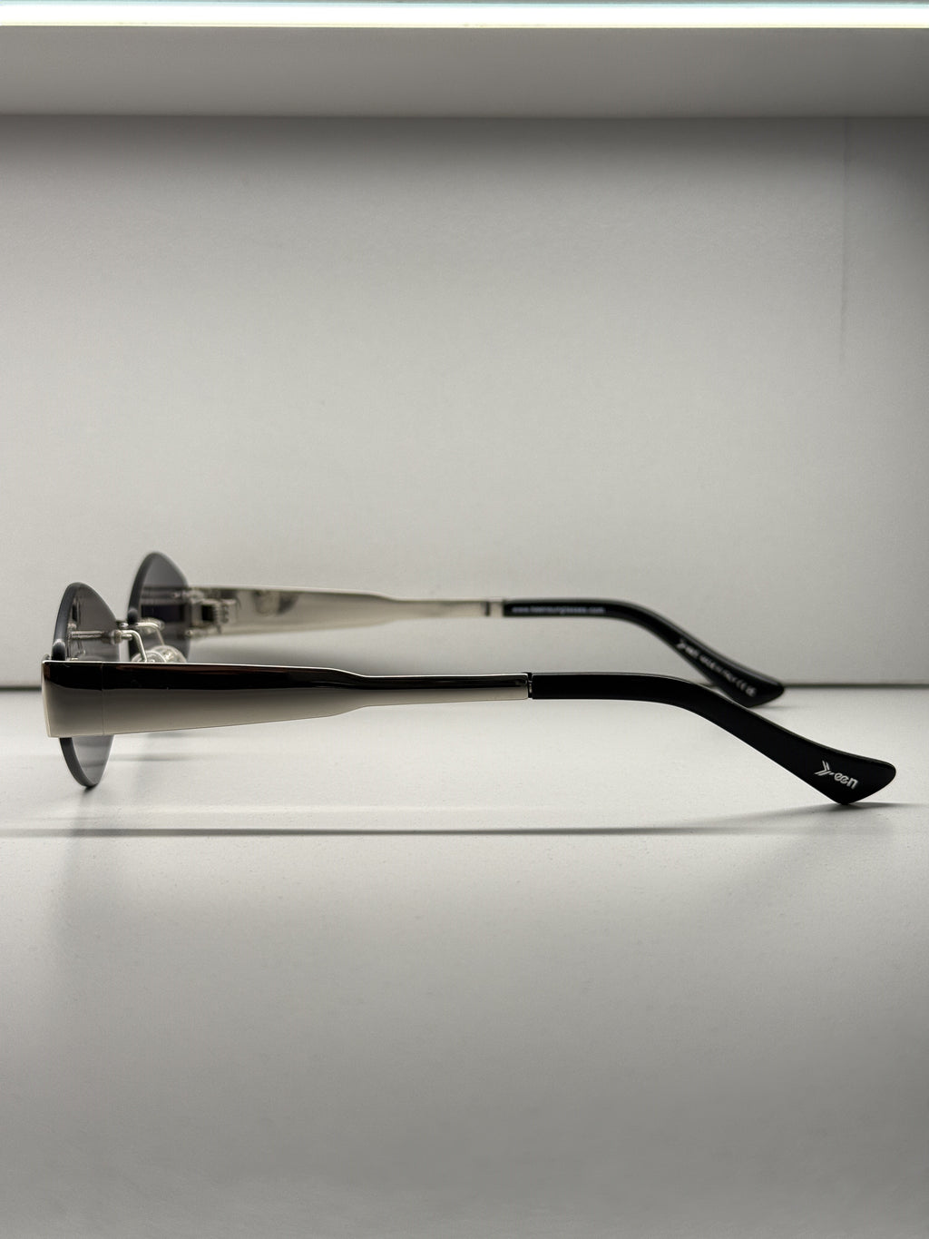 Frameless hexagon sunglasses- GLT9290