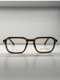 Brown clip-on eyeglasses- SS6101