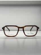 Brown clip-on eyeglasses- SS6101