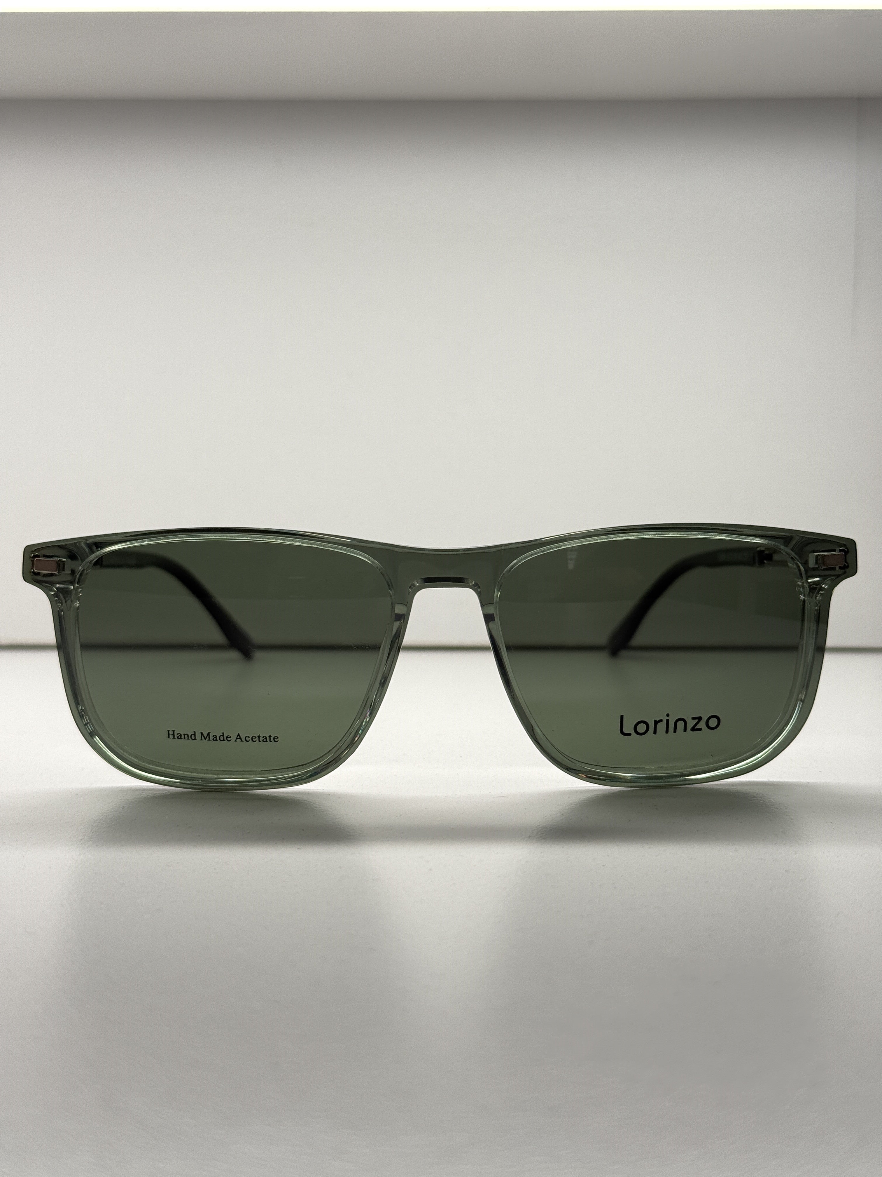 Transparent clip-on eyeglases-T9304