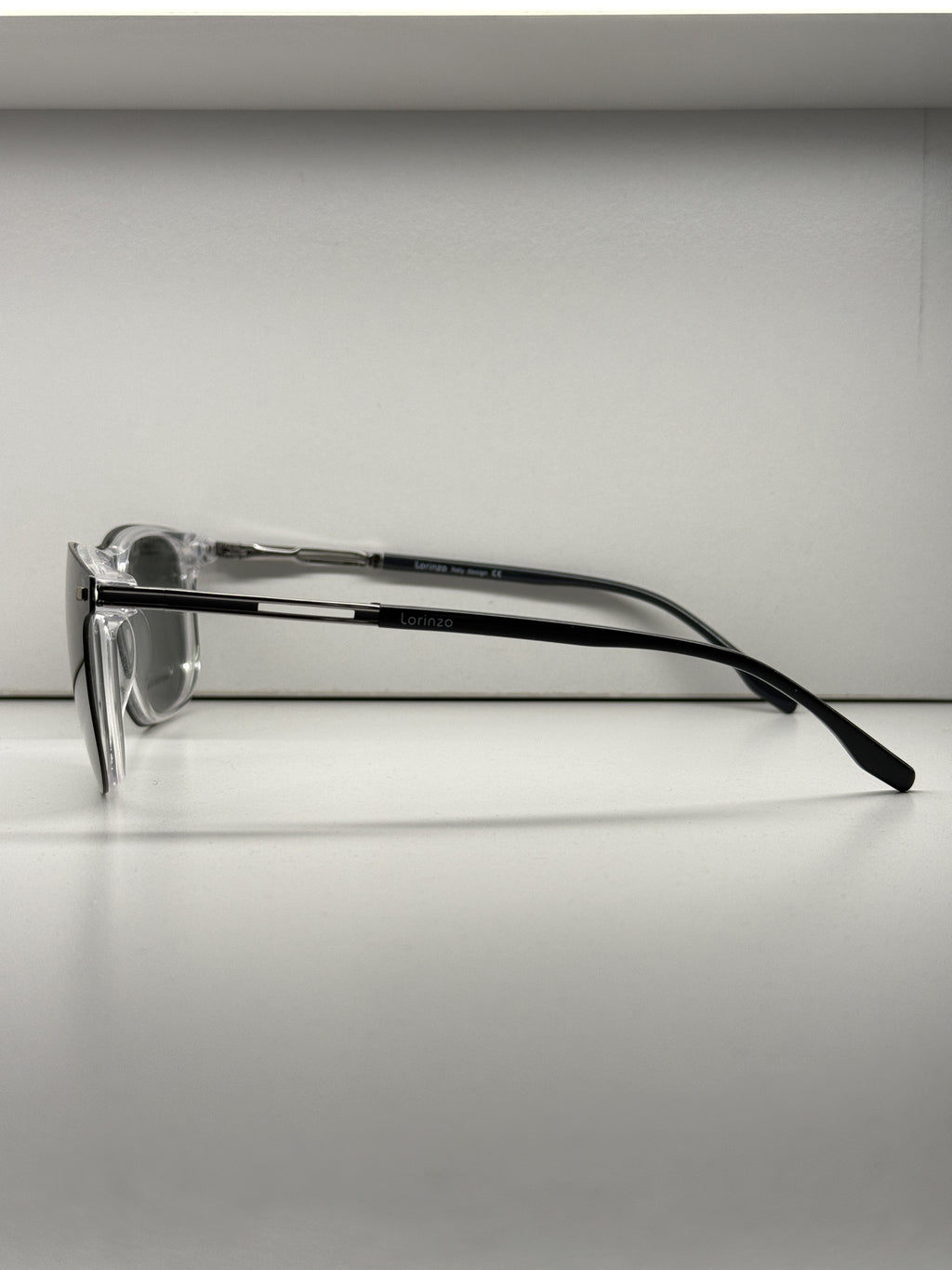 Transparent clip-on eyeglases-T9304