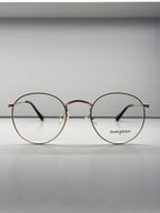 Rose gold clip-on Eyeglasses-YC3040