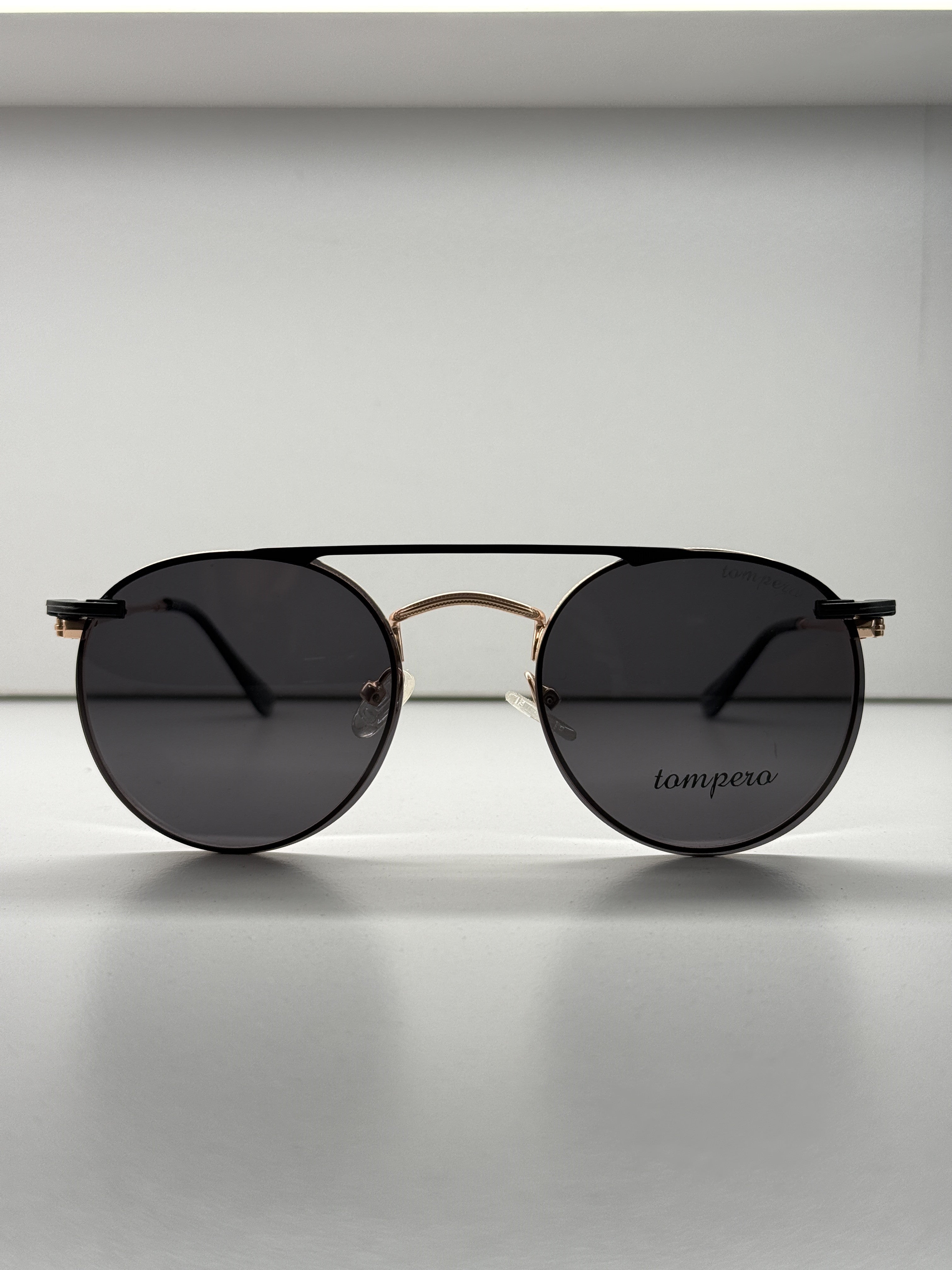 Rose gold clip-on Eyeglasses-YC3040