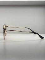 Rose gold clip-on Eyeglasses-YC3040