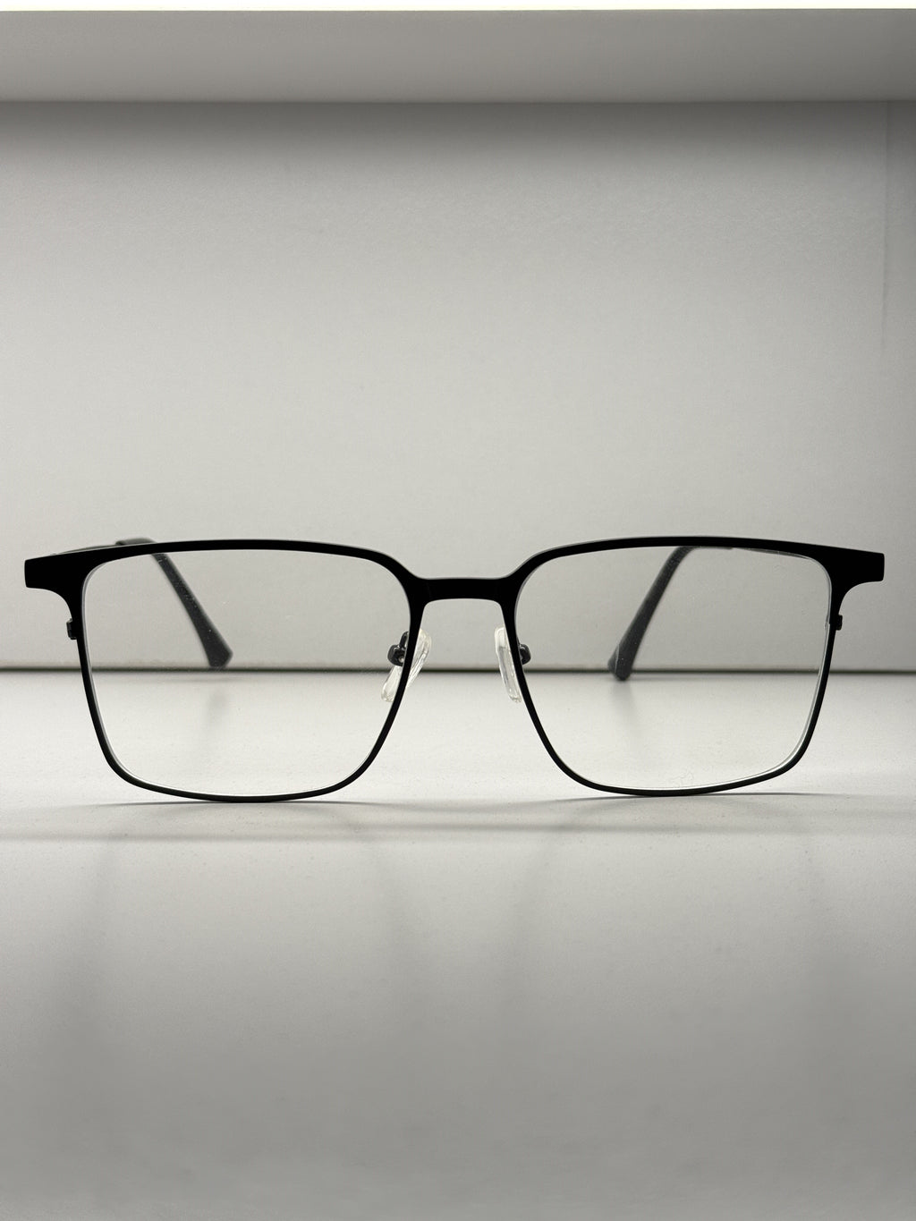 Metal Double clip-on Eyeglasses- 8007