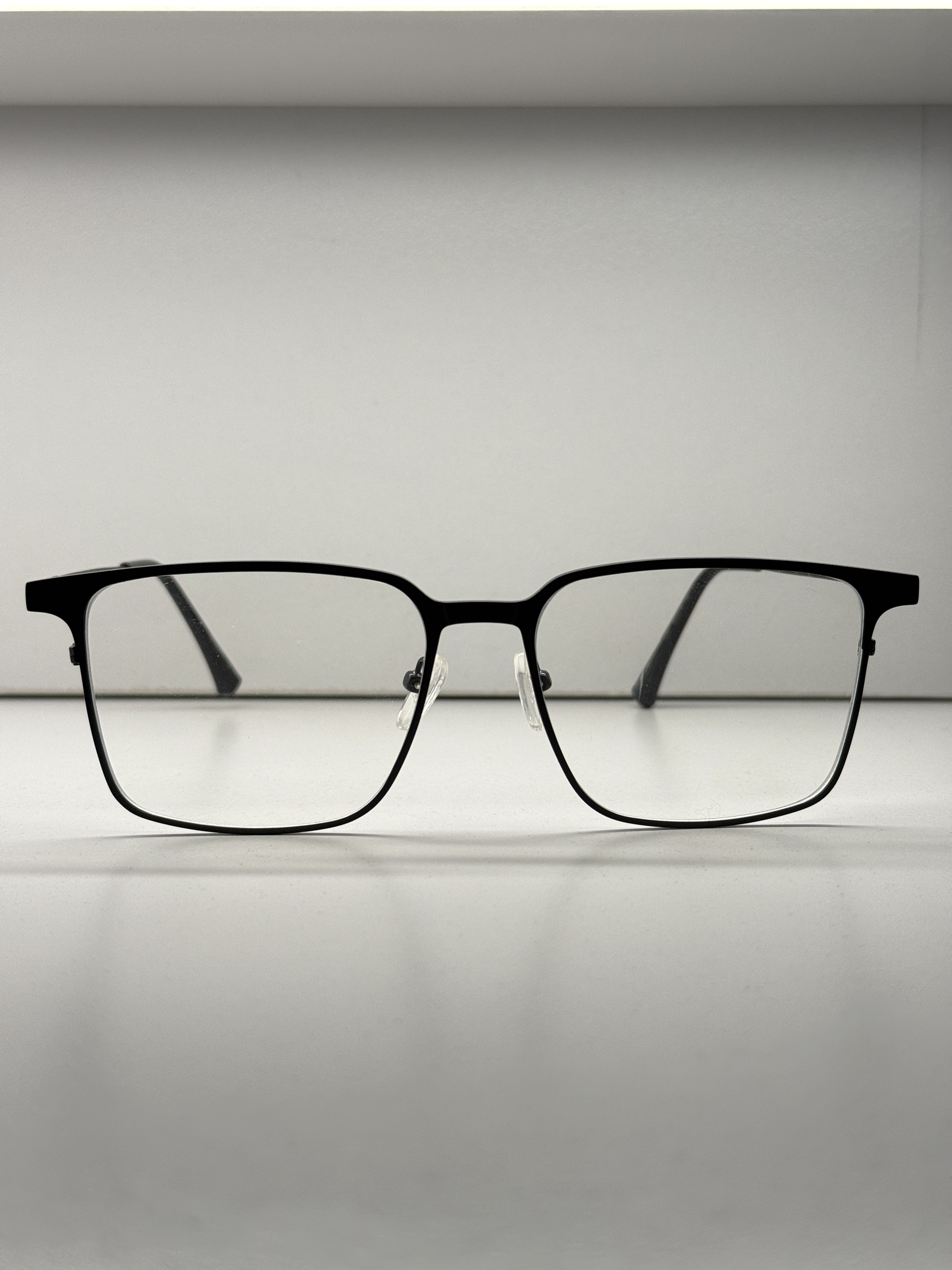 Metal Double clip-on Eyeglasses- 8007