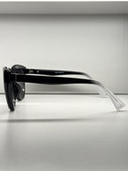 Cat-eye Clip-on eyeglasses