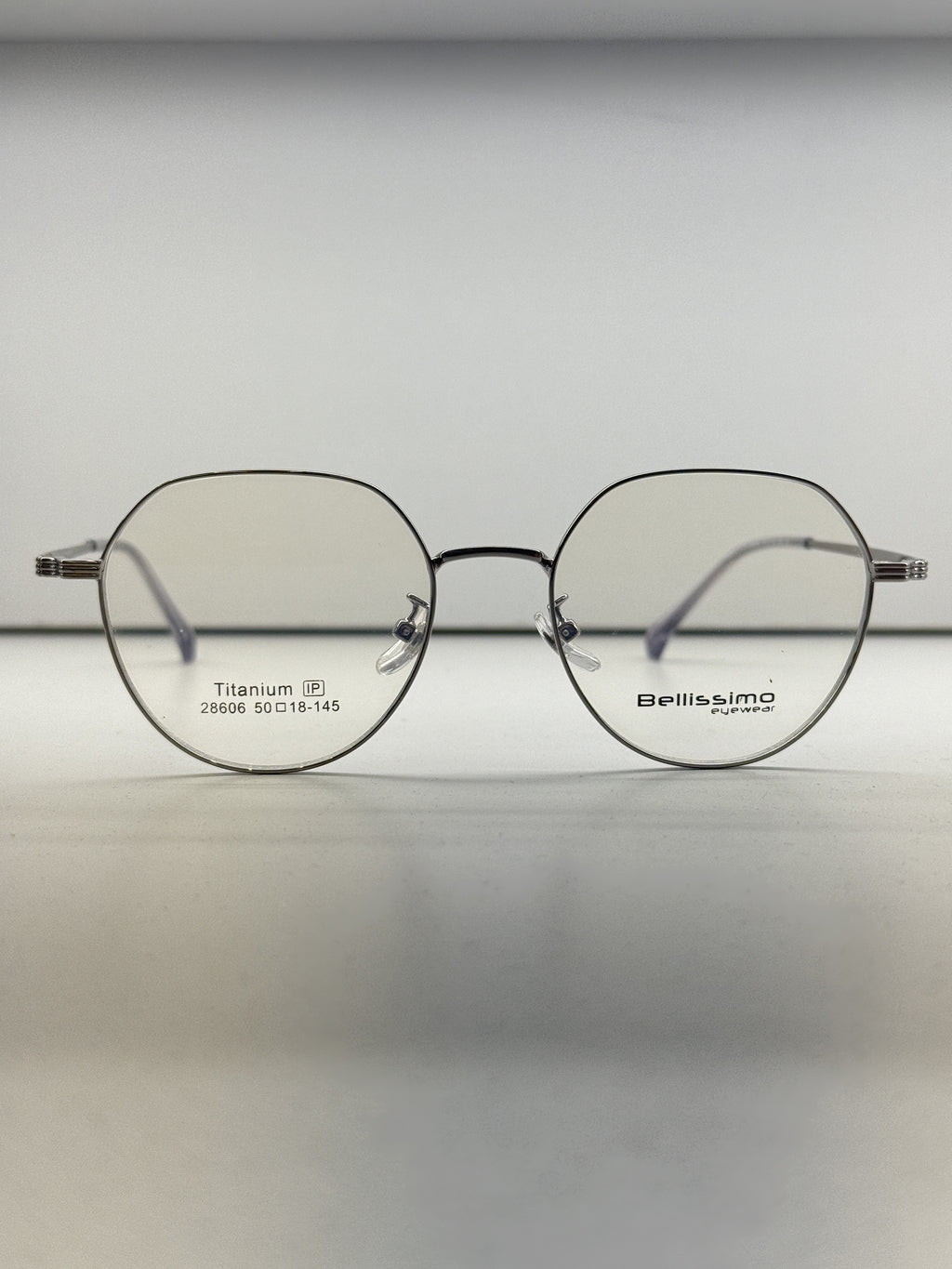 Titanium silver eyeglasses-28606