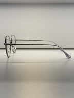 Titanium silver eyeglasses-28606