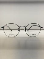 Metal semi-riund eyelasses- PG53401