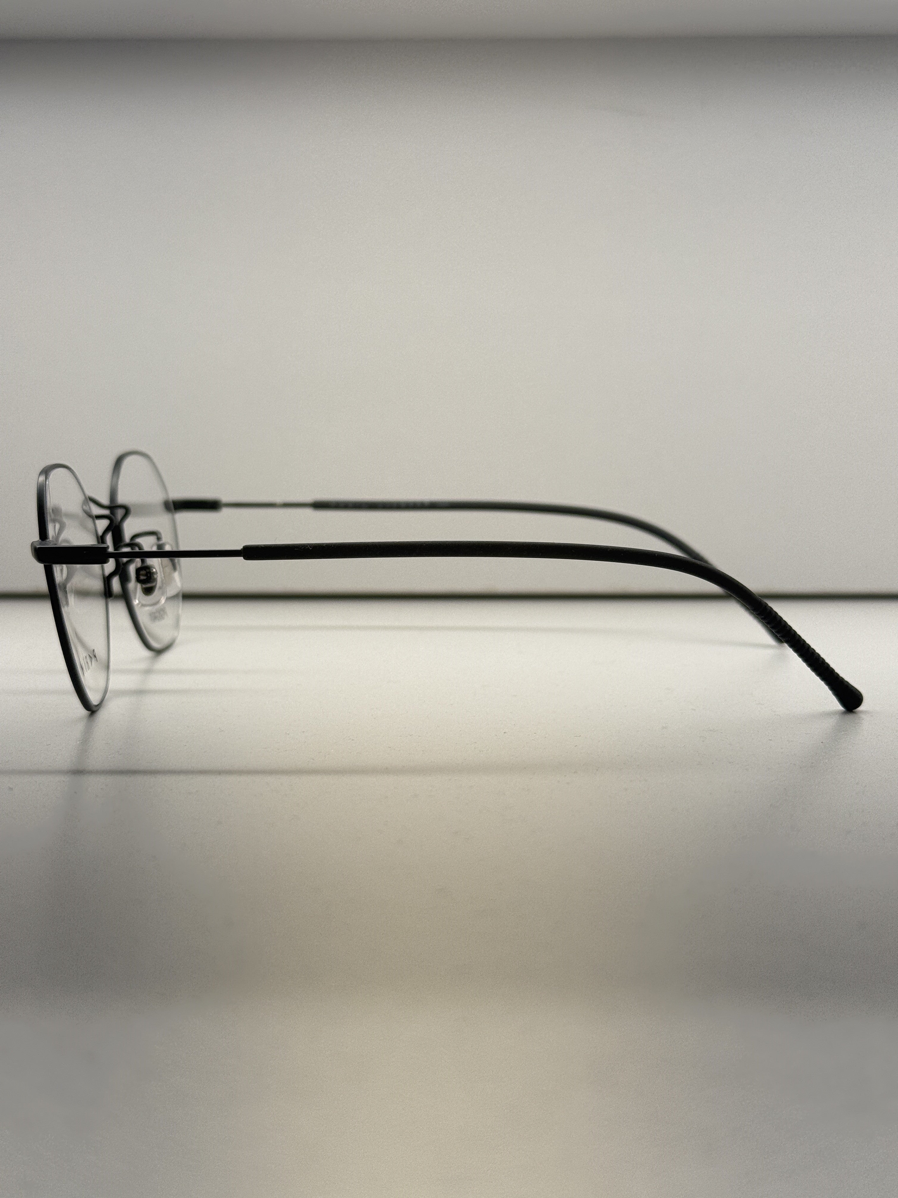 Metal semi-riund eyelasses- PG53401